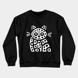 Dotty Cat Crewneck Sweatshirt